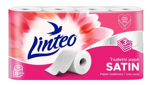 Linteo Satin toaletn� pap�r 3 vrstv� 8rol� Linteo Satin toaletn� pap�r 3 vrstv� 8rol�